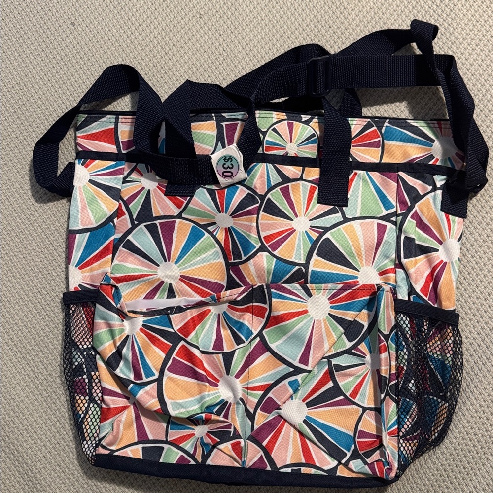 Thirty-One Zip Top Organizing Utility Tote